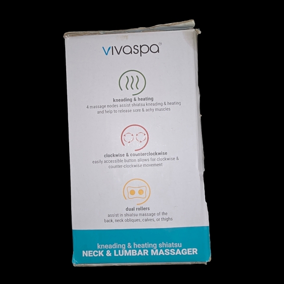 Vivaspa Neck and Back Massager - Picture 2 of 2